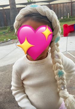 elsa inspired braid