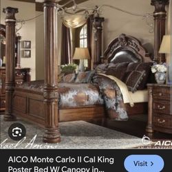 Solid Wood King Size Bed Frame. 