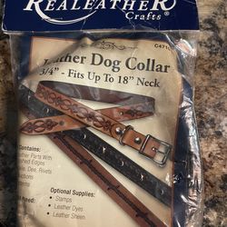 Dog Collar Kit From Real Leather Craft.