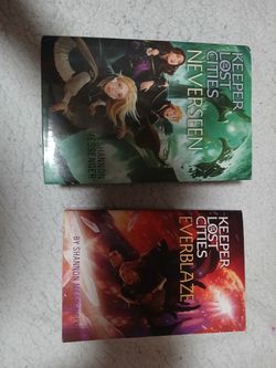 2 books of Keeper of the lost cities