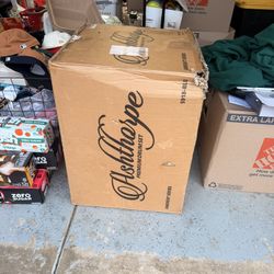 Ashthorpe Ambient Series Drum Set 5 Piece Chrome- Blue