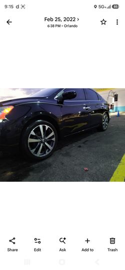 Nissan 18inch rims with good tires