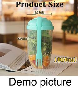 Salad Container Cup for Lunch