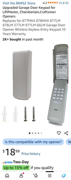 Universal garage opener