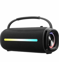 Portable Bluetooth Speaker with RGB Lighting