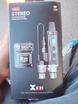 Xvive U45D Stereo In-Ear Monitor Wireless System