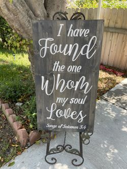 Wooden Sign
