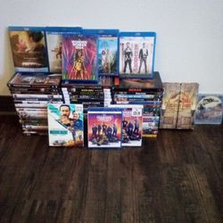 DVD's/Blue ray's 70 Of Them