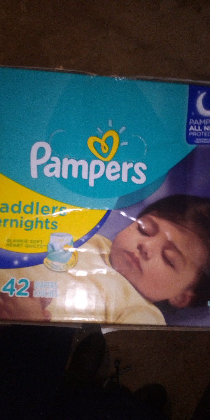 Pampers size 6 42 in box
