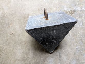 😁35 Lb 💥Lead Drift Boat Anchor.🚣