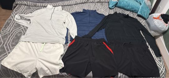 Men's Athletic Clothing Bundle – 6 Pieces