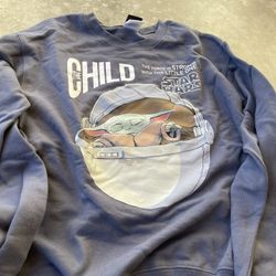 Disney Star Wars Baby Yoda Sweatshirt 
