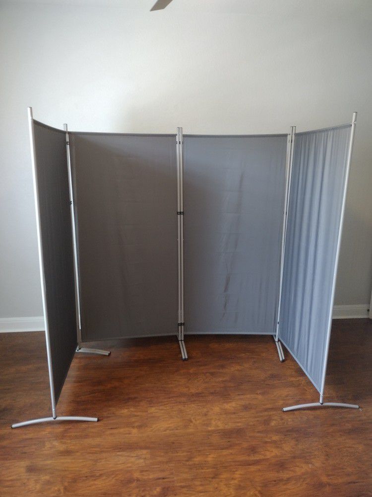 4 Panel Office Room Divider/ Privacy Screen 6ft