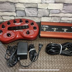 Line 6 Pod 2.0 & Pedal Board  