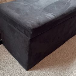 Black OTTOMAN