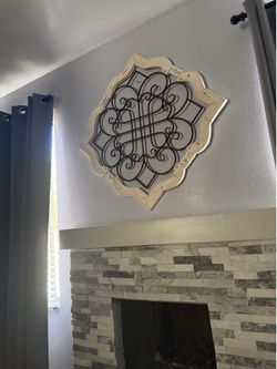 Home decor clock and art