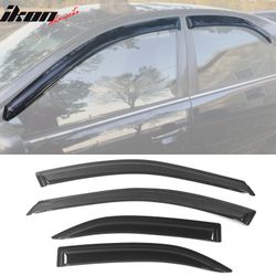 Fits 2002-2006 Toyota Camry Window Visors Acrylic Sun Guard Rain Deflectors 4PCS