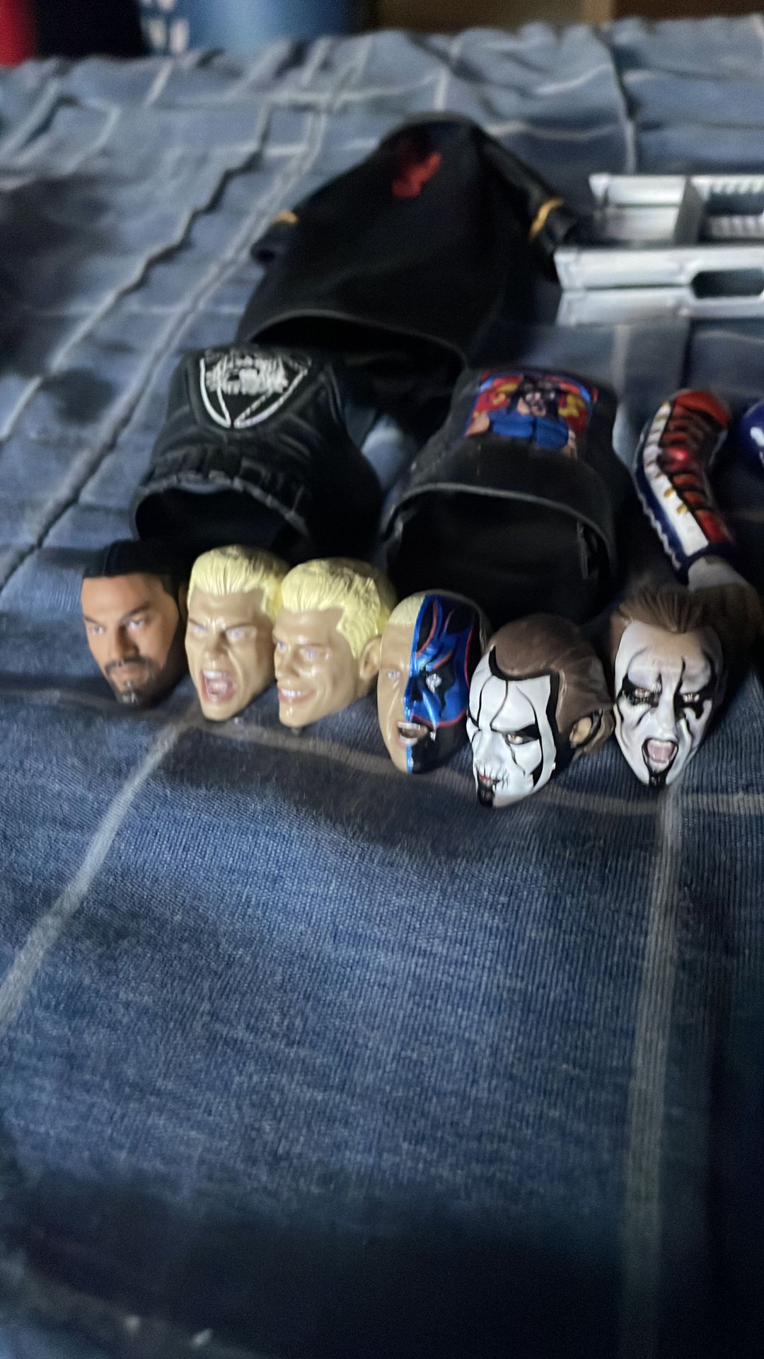Wrestling figure accessories