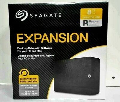 Seagate Expansion 8TB Desktop Drive W/Software