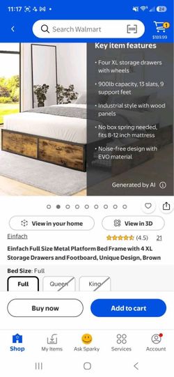 Industrial Wood and Metal Shelf Unit