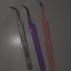 Eyelash Extensions Tweezers