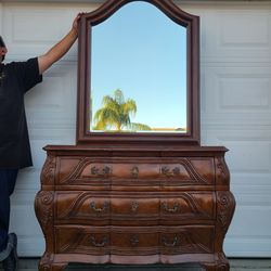 Bombay chest and. Irror