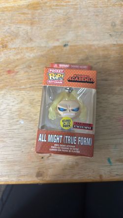 All might Pocket pop keychain