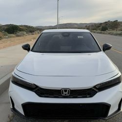 Honda Civic Sedan Sport 2025 White 2.0L TITULO SALVAGE, CON 18MIL MILLAS,