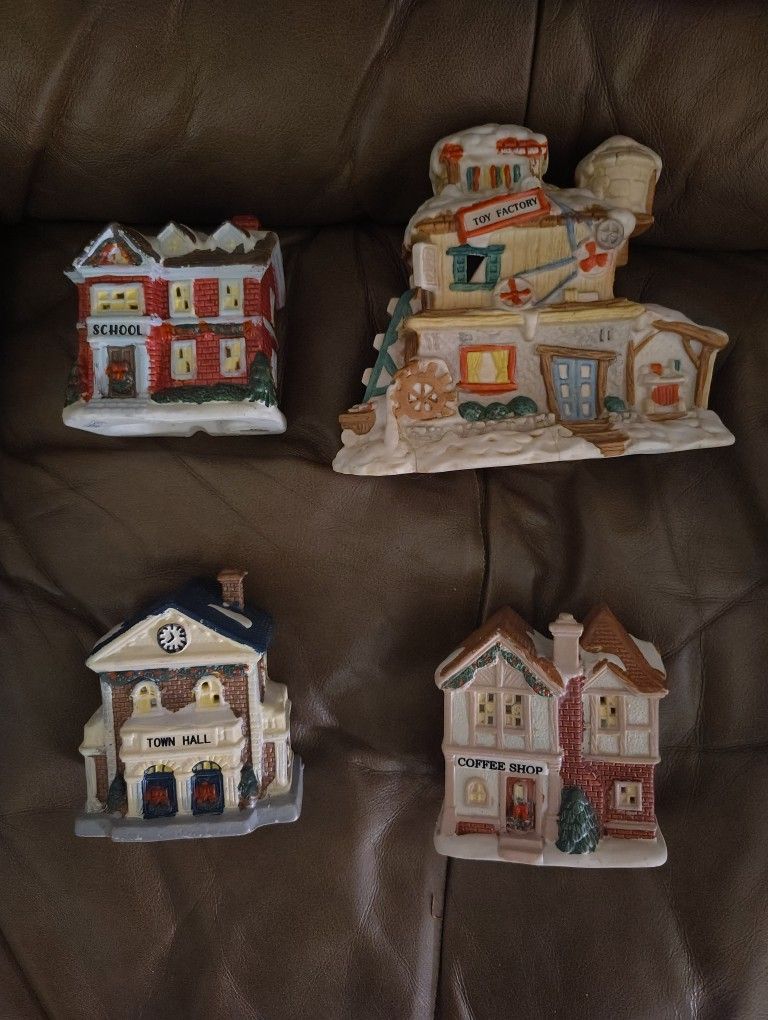 Christmas Ceramic Houses