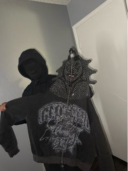 GLO GANG FULL ZIP UP RHINESTONES