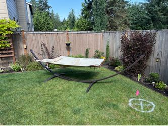 Metal Arc Hammock Stand