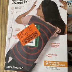 Calming Heat Massaging weighted Pad