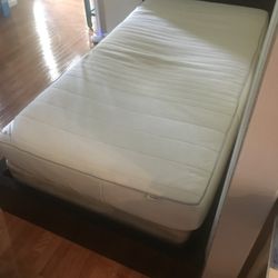 Black Twin IKEA Bed 