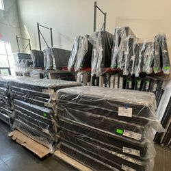 Brand New Mattresses! All Sizes 30-70% off retail.