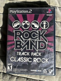 Rock Band Track Pack Classic Rock PS2
