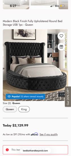 Queen Round Bed Frame