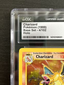 mcdonald's pokemon cards chase Charizard 1999 Base Set Crystal Card Series main image 0