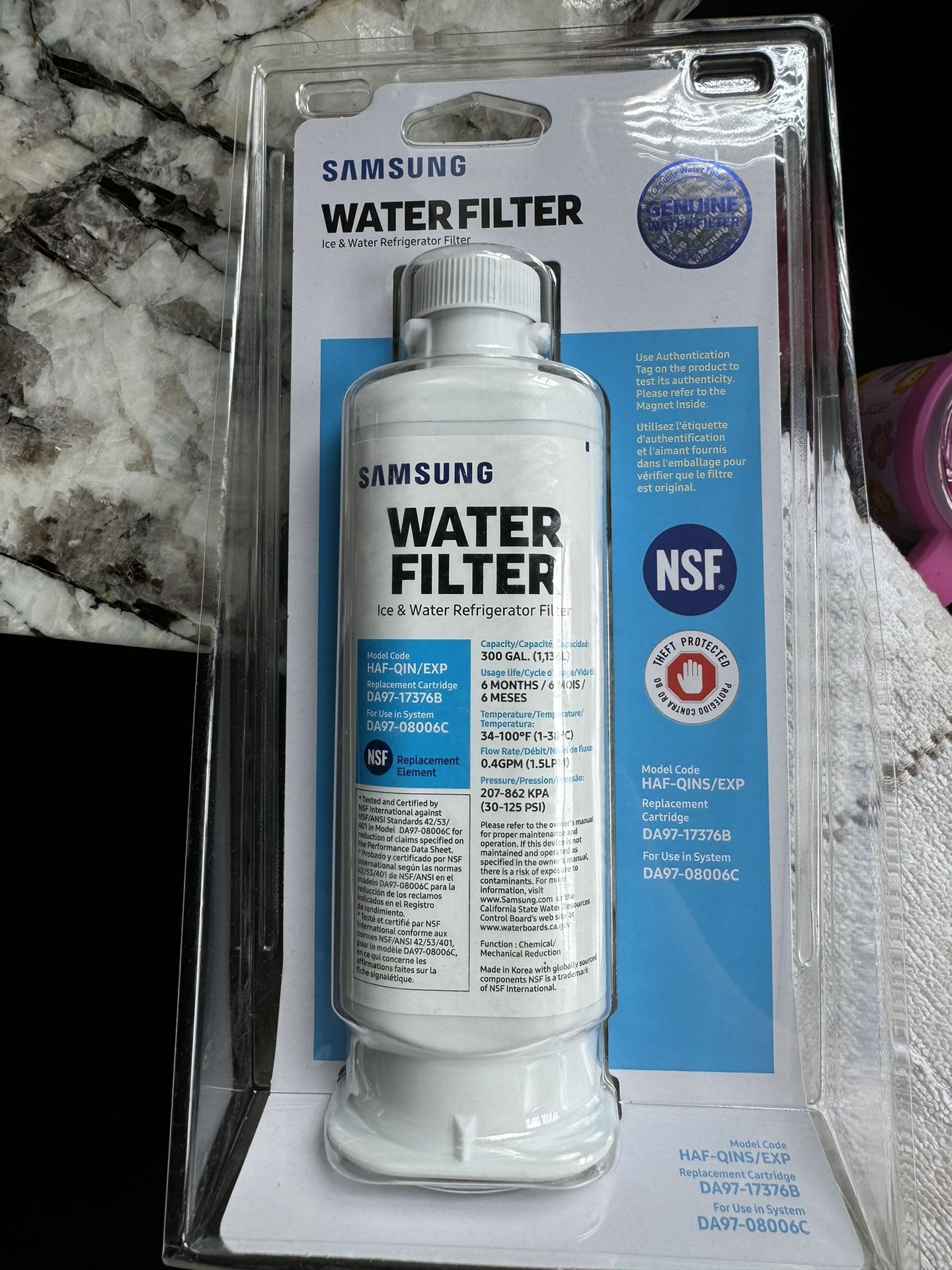 Samsung Water Filter