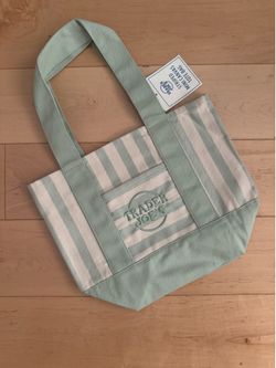 Mint Green Trader Joe’s Tote Bag