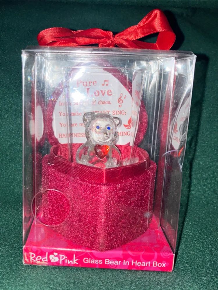 Decorative Glass Bear
