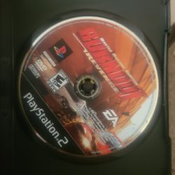 PS2 Game Burnout Revenge 