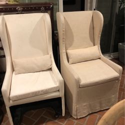 Two Rh Chairs With Wheels