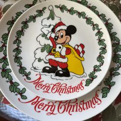 Disney Christmas Two-Tier Trivet Tray Missing Trivet Holder