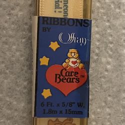  SEALED/New in box  1982 CARE BEARS Pink Ribbon  Measures L 6’ x W 5/8”