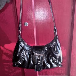 Small Black Shoulder Bag 