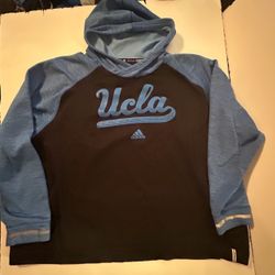 Adidas UCLA Bruins Men's Basketball Hoodie 3XL NCAA Hoops Black & Blue