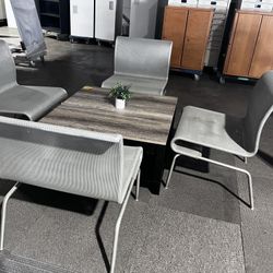 Waiting Room Area Set Up. 