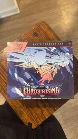 Pokémon Mega Evolution Chaos Rising Elite Trainer Box