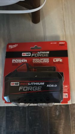 Milwaukee M18 FORGE 8.0Ah battery pack