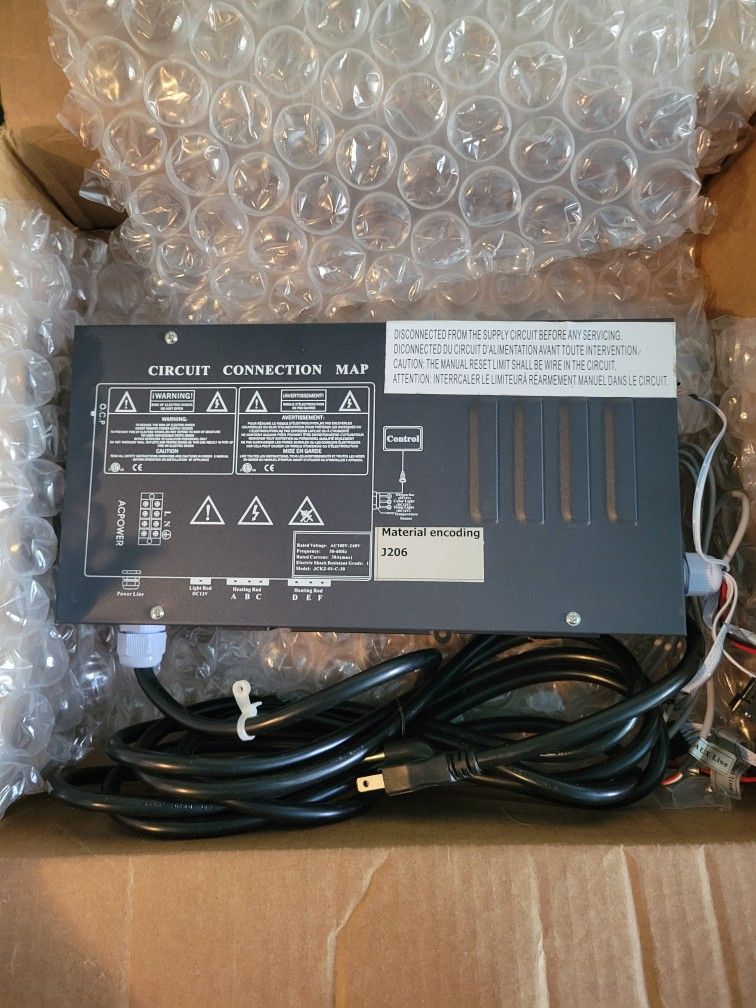 NEW! Maxxus Saunas MX-J206-01 OEM power supply box—